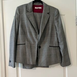 Nine West Classic Checkered Blazer and Pants